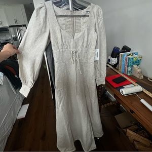 Reformation size 4 linen dress! NWT